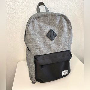 Herschel Classic Mid Volume Heather Gray Backpack